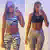 Resultados antes y después de usar Hot Shapers con abdomen más definido