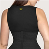Mujer usando faja Hot Shapers diseñada para reducir y moldear los gorditos laterales.