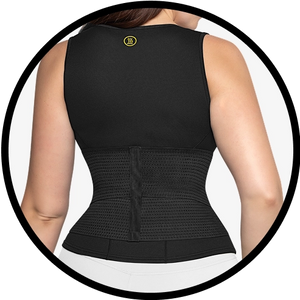 Chaleco Hot Shapers con compresión inteligente para moldear y reducir cintura